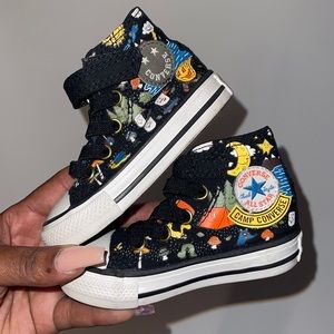 Toddler Camp Converse All Star Sz 4